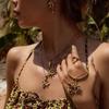 1pc Stainless Steel Spiral Sun Pendant Necklace for Women Couples Minimalist Classic Holiday Party Jewelry Gifts Prevent Allergy
