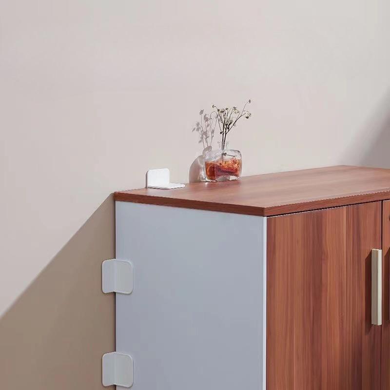 Cabinet Anti Tip Bracket For Furniture Wall Anchor Child Safety Straps For Wardrobe And Bookshelf Stabilizer Mounting Hardware