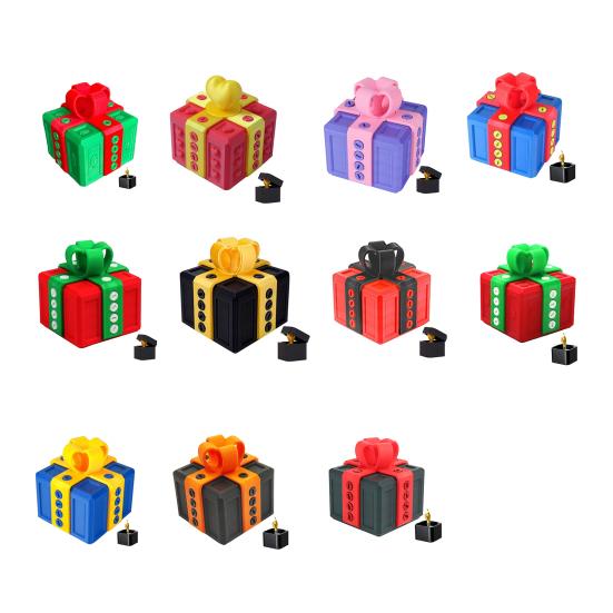 Otravná dárková sada s překvapivým prstem, interaktivní 3D puzzle, šroubovací výzva, dárková krabička pro žertíky s dvojitým úložným prostorem k narozeninám, Vánocům, Halloweenu