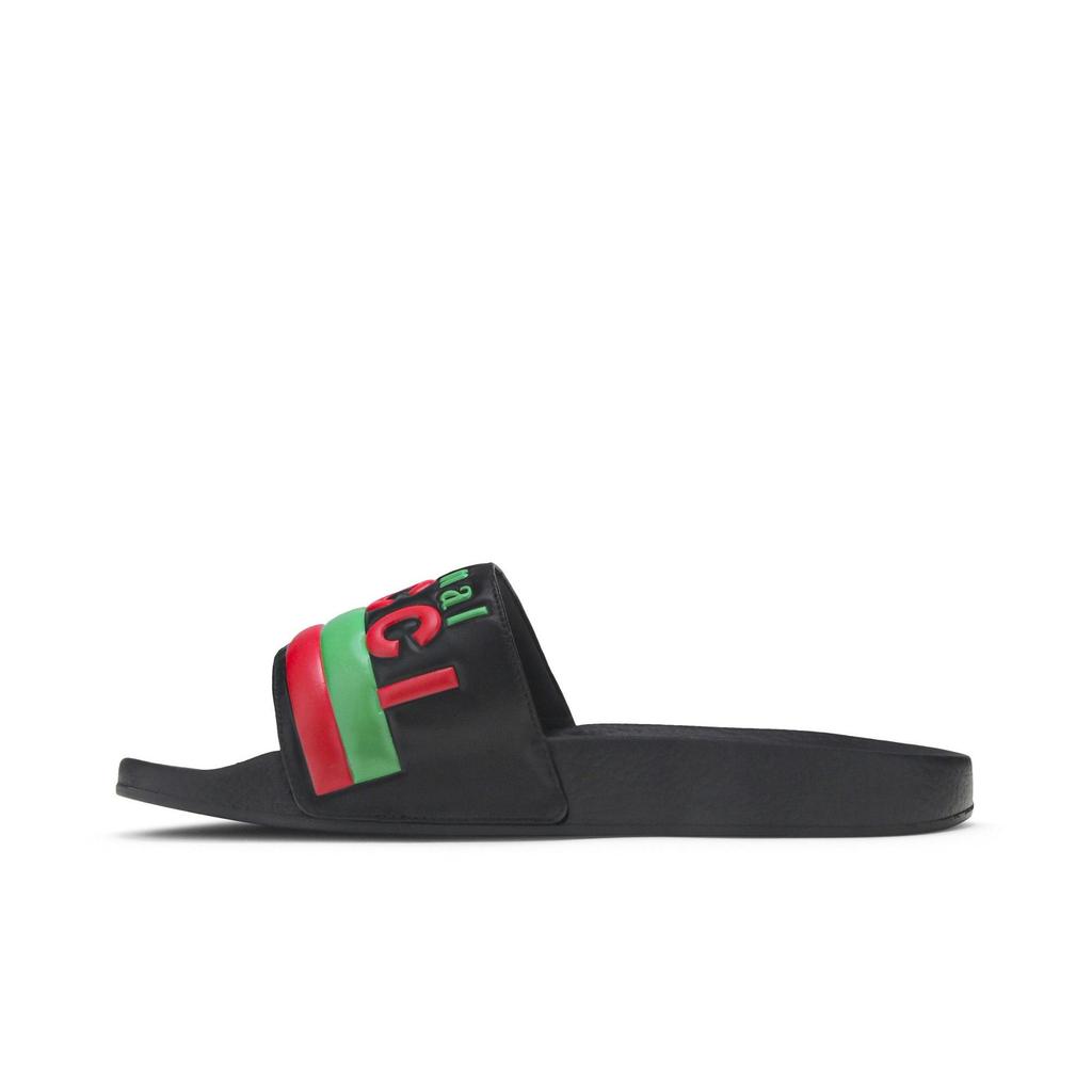 Gucci Snímek 'Černý' (Unisex) Černé pantofle 632183 DIR00 1000