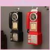 Vintage Telephone Resin Wall Hanging Creative Desk Decoration For Caf Decor