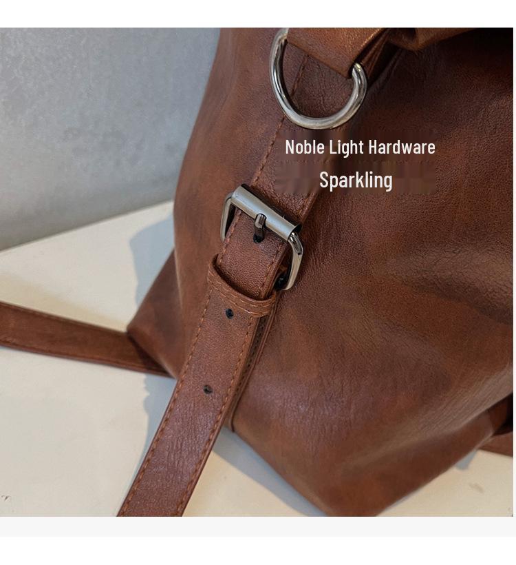 Autumn/Winter Large Capacity Solid Color Versatile Crossbody Travel Bag
