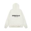 Herren Übergroßes Kapuzen-Fleece-Sweatshirt Mit Samt-Buchstaben-Print Streetwear Lässiger Pullover Herbst