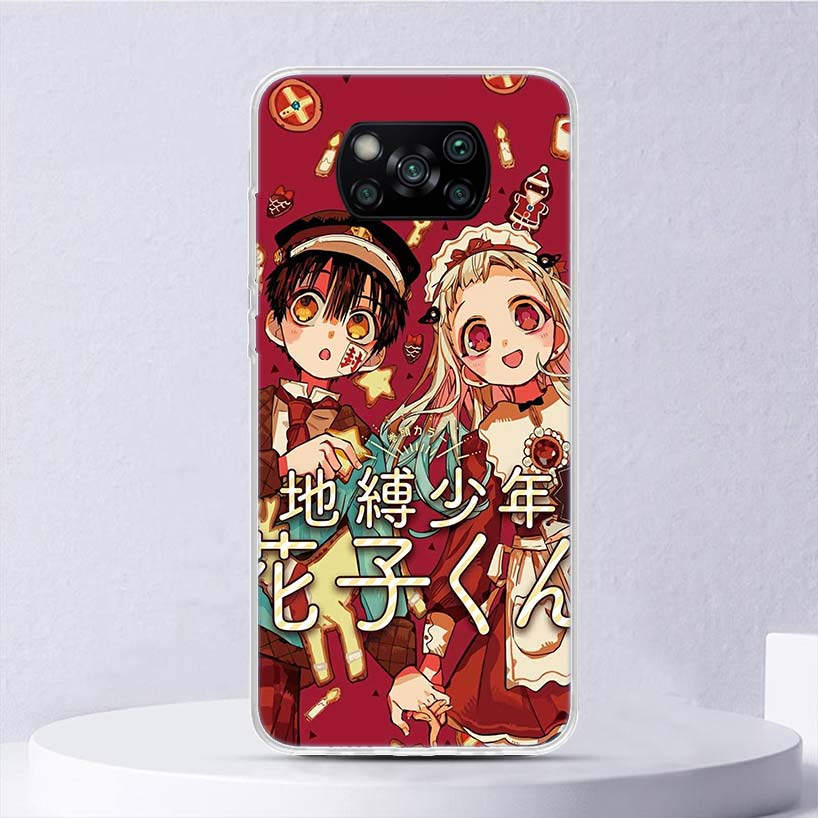 Toilet Bound Hanako Kun Anime Soft Case For Xiaomi Poco X7 X6 X5 X4 X3 Nfc F7 Ultra F6 F5 Pro Phone Cover F4 Gt F3 M5S M4 M3 M5