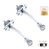 BDP1333-1 2 Pieces Rear Door Hinge Stop Check Strap Limiter for Citroen C1 Peugeot 107 Toyota Aygo 2005-2014 5-Door HB 9181J6