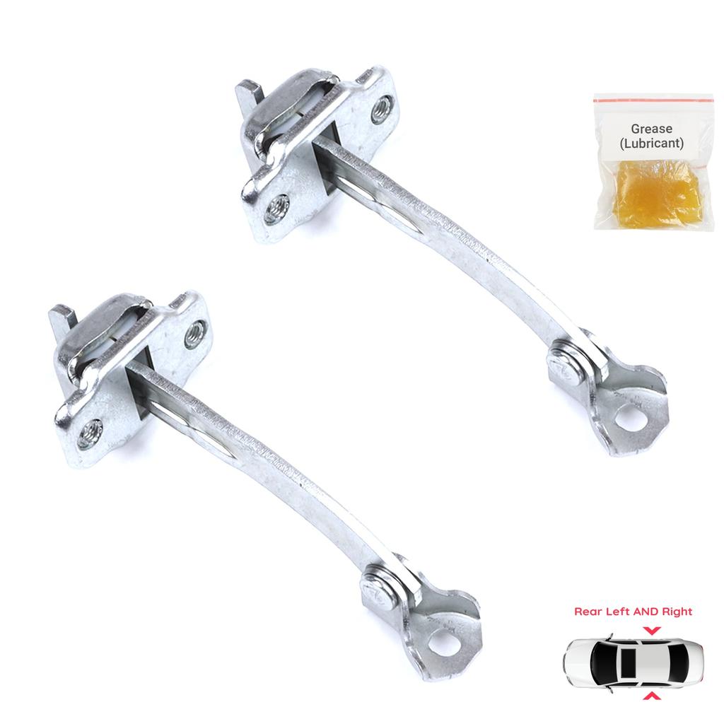 EDP1333-1 2 Pieces Rear Door Hinge Stop Check Strap Limiter for Citroen C1 Peugeot 107 Toyota Aygo 2005-2014 5-Door HB 9181J6