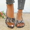 Fashion Women Slippers Bohemian Flower Pattern Sandals Casual Lightweight Shoes Flip Flops Fashion Big Size Slippers Home Slides Women