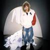 Unisex Oversized Mikina s Kapucí na Zip s Kontrastními Panely Lemovaná Kožešinou Vyšívaná Streetwear Styl