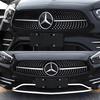 For Mercedes Benz A C B V G E Class GLK GLA GL CLS ML GLC GLS GLE W204 W205 1pcs Car Grill Emblem Star Badge Front Grill Logo MZABC1