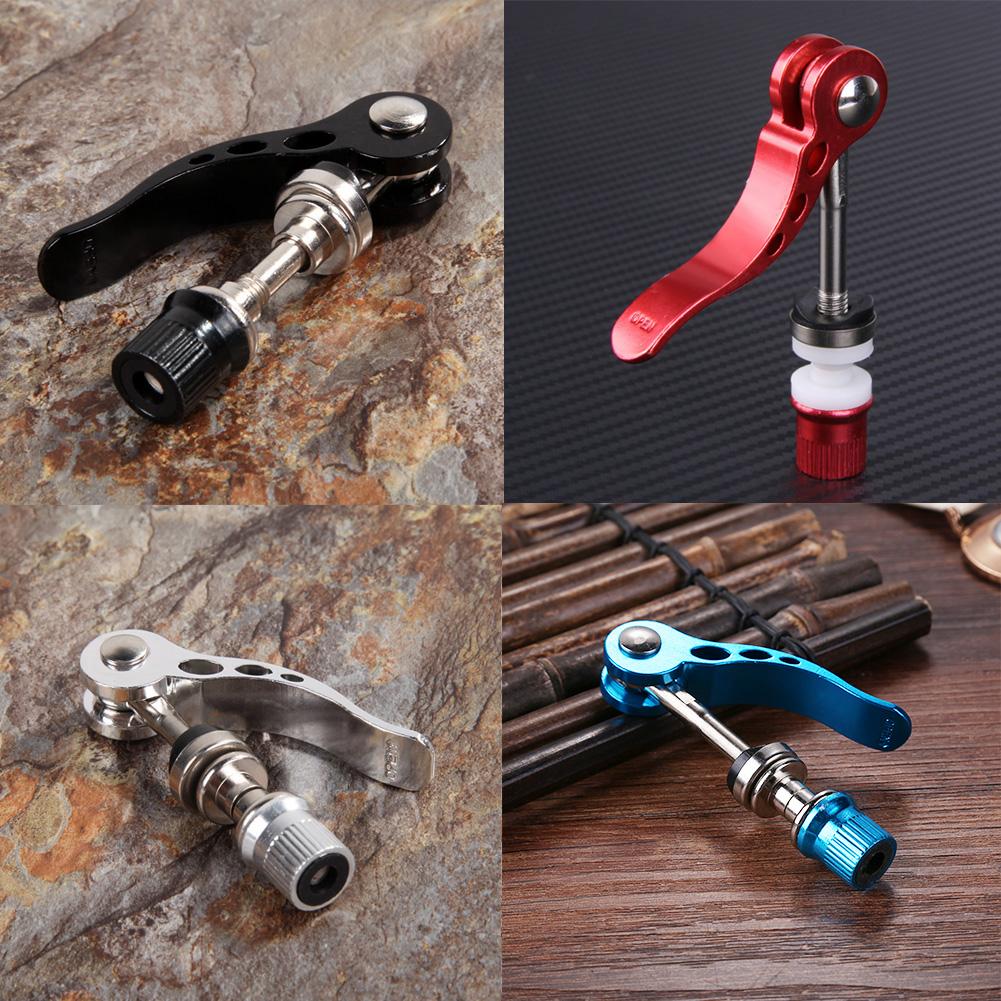 Seat Post Quick Release Pin Aluminum Alloy Bicycle Seatpost Binder Bolt Portable Seatpost Clamp Skewer for MTB Road Bike