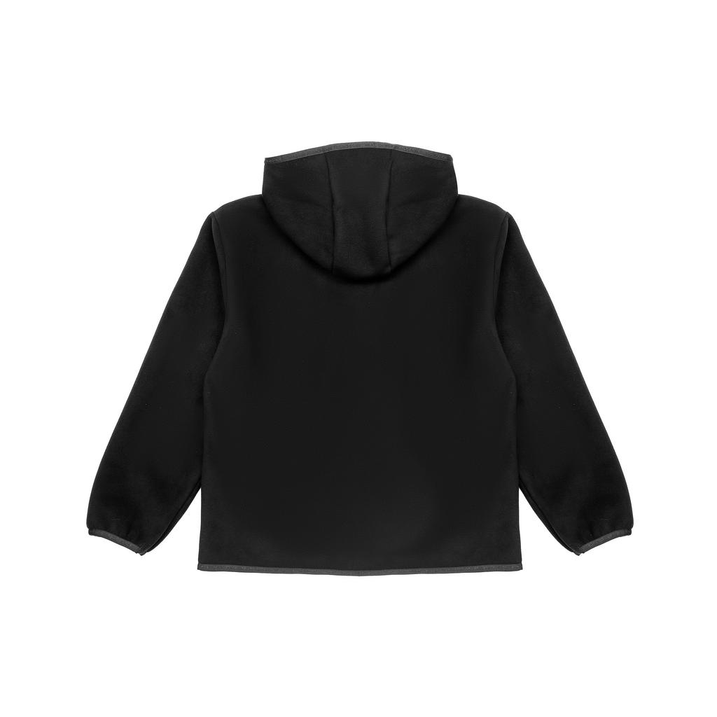 New Balance Alphabet Splicing Contrasting Colors Hooded Jacket Asia Sizing 'Black' Men's AMJ13382-BK
