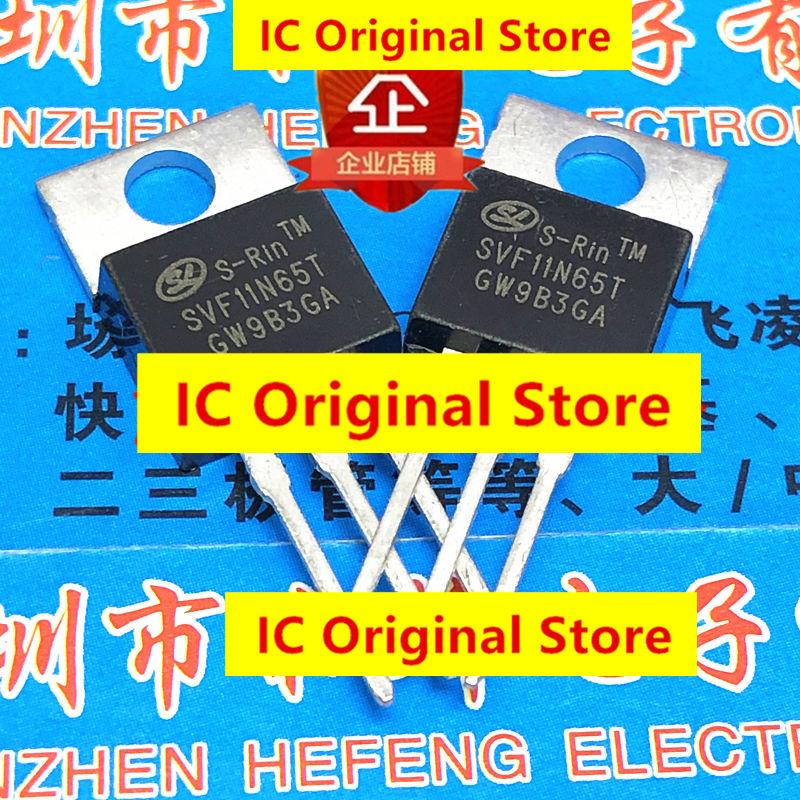 

10pcs SVF11N65T A New Spot TO-220 650V 11A 11N65T MOS Field Effect Tube Triode Into Three Feet To220 SVF11N65