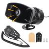 Police Siren Air Horn Speaker Button backlight 12V 100W 120DB Loud Multi-tone & Claxon Horn Car Warning Alarm Megaphone Car Horn