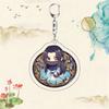 6cm Cute Anime Scum Villain Self Saving System Acrylic Keychain Shen Qingqiu Luo Binghe Cosplay Bag Pendant Decoration Toys Gitf