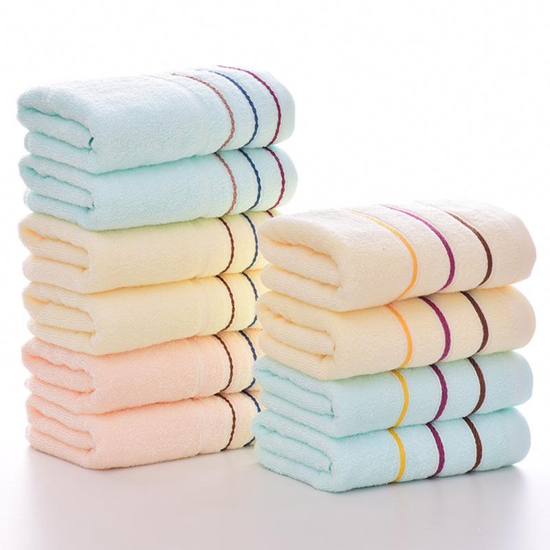 35*75cm Face Towel Adult Soft Terry Absorbent Quick Drying Body Hand Hair Bath Towels Washbasin Facecloth Bathroom