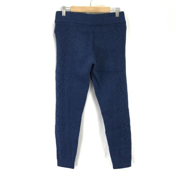 Ron Herman Wool Easy Pants 100% Wool 66cm Inseam S Navy Women's Loungewear(USED)