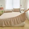 3pcs Bed Skirt Set Anti-slip Bed Skirt Bed Cover Full Bed Skirt Set Dust-proof Bed Sheet Bed Surround Bed Cover Mattress Protective Cover Bedding Set