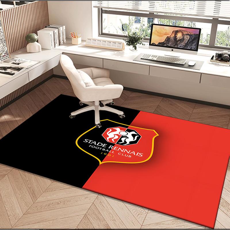 1PC rug Stade Fc Emblem Carpet, Chair Rug,Area Rug for Office Bedroom living rooms bedroom, Doormat decor Christmas fan gifts
