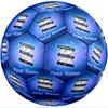 BIRMINGHAM CITY Football Fashion Size 5 Football Wearproof Non‑Slip Soccer Ball For Sports Training Entertainment Use
