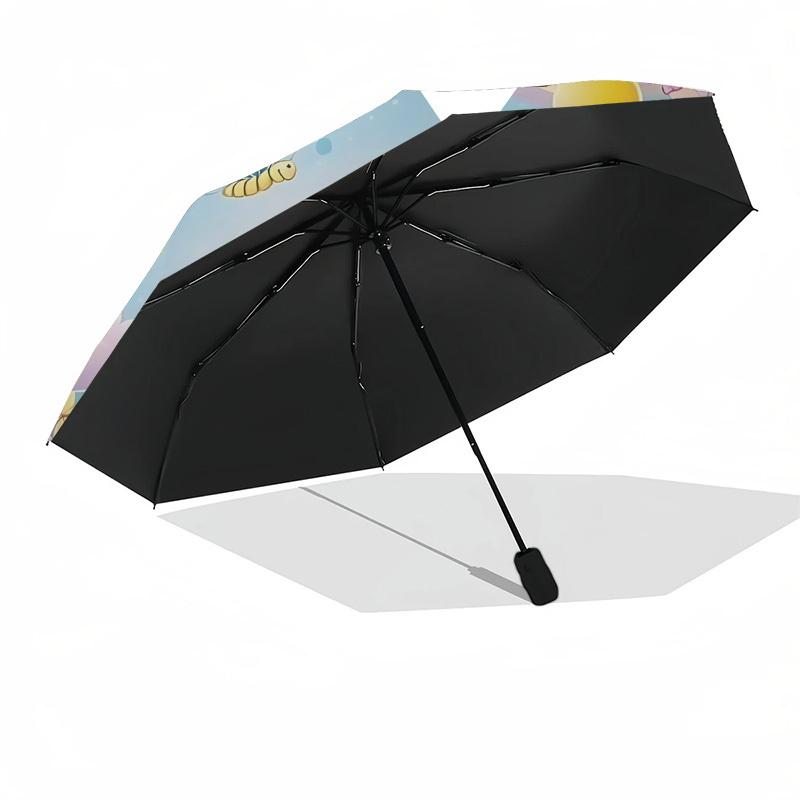 Eeyore, Fantasy Themed Automatic Opening and Closing Umbrella, Brightly Colored 8-rib Portable Umbrella, Suitable for Men and Women, A Perfect Gift Fo