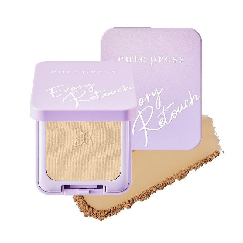 Cute Press - Evory Retouch Oil Control Foundation Powder SPF 30 PA +++