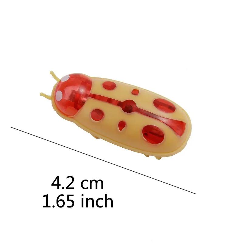 Funny Electric Bugs Catnip Toy Automatic Tunnel Mini Robot Bug Vibration Insect Toys For Cats Battery Operated Cockroach Ladybug