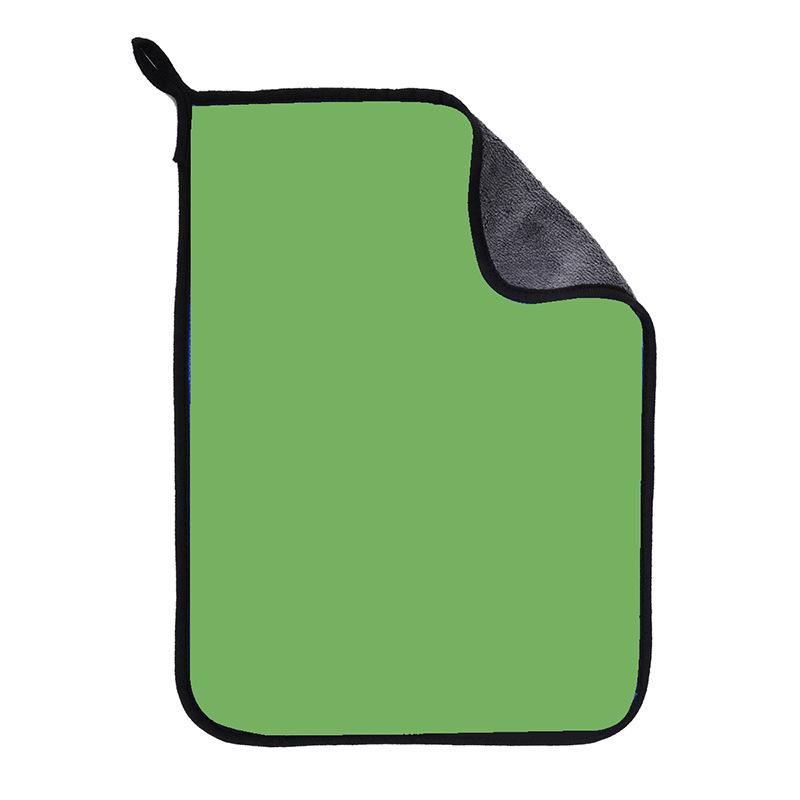 

Двусторонняя быстросохнущая салфетка из кораллового флиса для чистки автомобиля, толстое и водопоглощающее полотенце. 25x25 cm