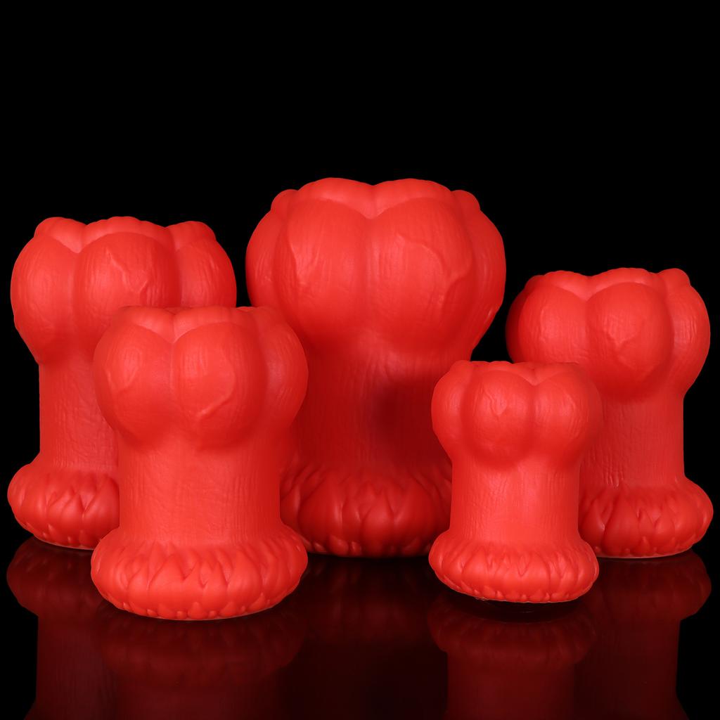 Extra Large Silicone Hollow Anal Plug Fisting Glove Anal Trainer Expansion Adult Sex Toy