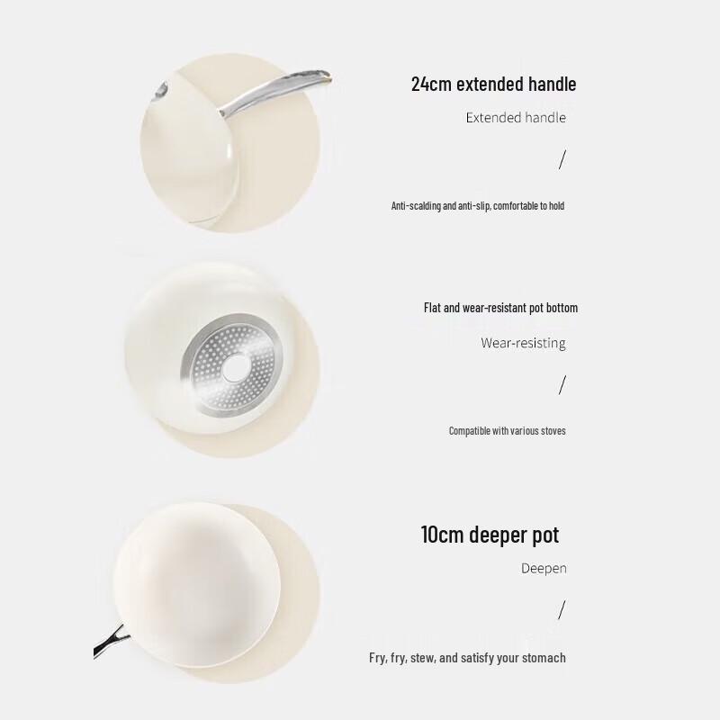 Wenlunshan Deutscher Kieselstein Antihaft-Wok