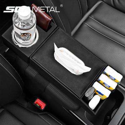 Covoraș Cotieră Auto Pad Înălțare Cutie Depozitare Șervețele Auto Suport Pahar Perna Protecție Cotieră Suport Cot Acoperire Braț
