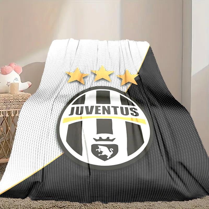 Juventus Football Club Decke Leichte Wohndecke für Sofa, Bett, Auto, Ein herzliches Geschenk für Ihre Familie und Freunde