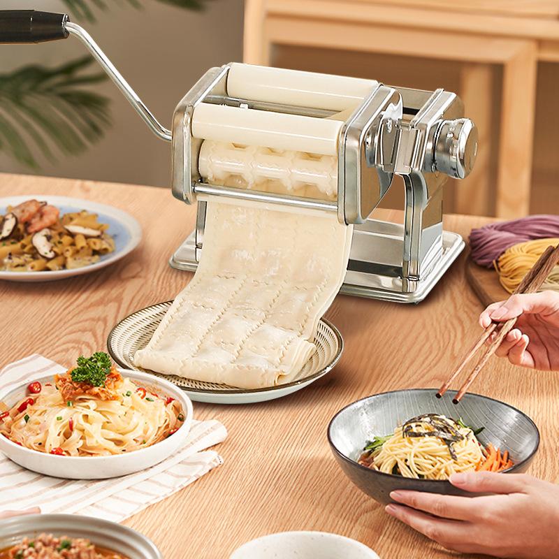Household Steel Manual Ravioli Maker Kitchen Dumpling Noodle Press Machine