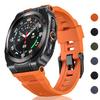 Sport Silicone Strap+Metal Case for Samsung Galaxy Watch Ultra 2025 47mm Bracelet Correa for Galaxy Watch 7 Ultra 2 Accessories