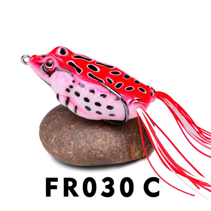 New! Thunder Frog Fishing Lure Lifelike Swimming Artificial Soft Bait With Double Hide Hook Fishing Gear