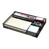 Office Storage Drawer Organizer with 5 Compartments Metal Mesh Desktop Organizer