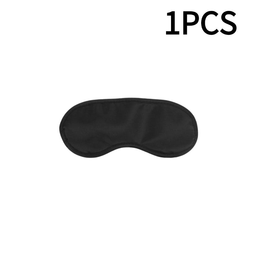 Imitated Silk Eye Patch Shading Sleep Eye Mask Eye Patch Lunch Break Sleep Eye Mask Travel Relax Eyeshade Cover 1/2/3/5/10pcs