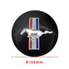 4Pcs Car Emblem Wheel Rims Center Hub Caps Car Accessories For Ford Mustang ST Line Mondeo Focus Fiesta Escape Kuga Ecosport Ranger EXplorer Stickers