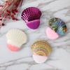 1 Stk. Set 3D Meerjungfrau Make-up Pinsel Regenbogen Muschel Einzelner Make-up Pinsel Foundation Kontur Pinsel Fisch Pinsel Zufällige Farbe