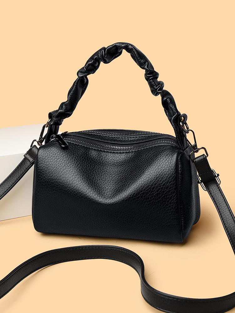 Women's Trendy Textured Crossbody Pillow Bag - High-End Niche Shoulder Handbag 2025