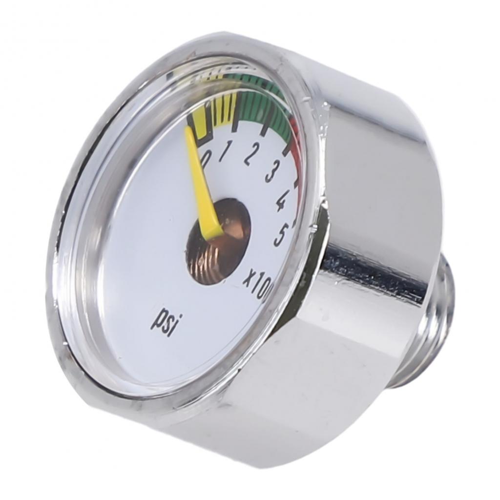 0-300 Manometer Meter Air Pressure Gauge 0-6000psi Mini
