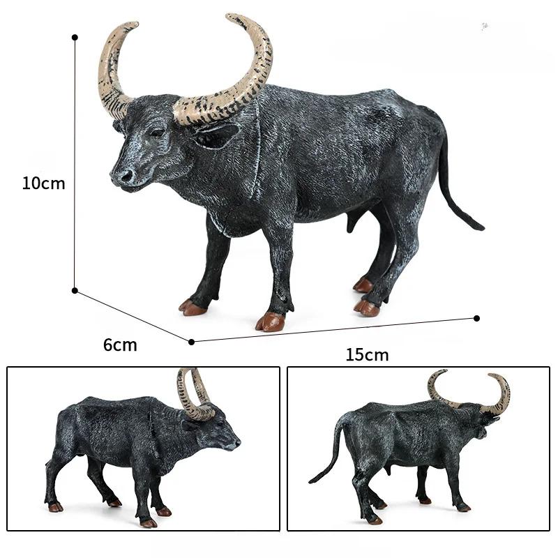 Children's Simulation Beast Animal Model Toys Hobbies Action Figures Lion Tiger Elephant Ornament Collection Animals Kids Game