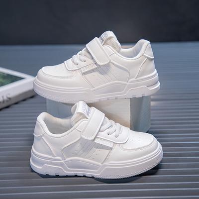 Girls' Sports Shoes 2025 Spring and Autumn New Children's Shoes Soft-soled Casual Shoes Boys Autumn Fashion White Shoes Tide
