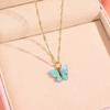 Chic Butterfly Alloy Charm Trendy Simple Ladies S Jewellery