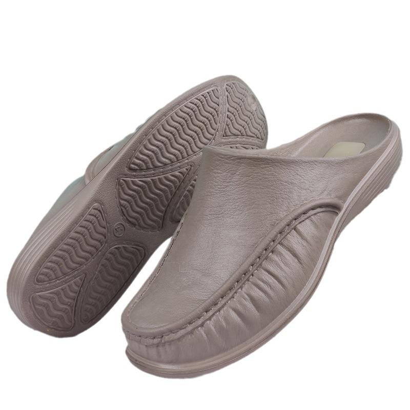 Îmbrăcăminte de interior și exterior Modă de casă pentru bărbați Papuci de casă cu talpă moale Mărime mare Papuci bărbați cu cap de sac ușor