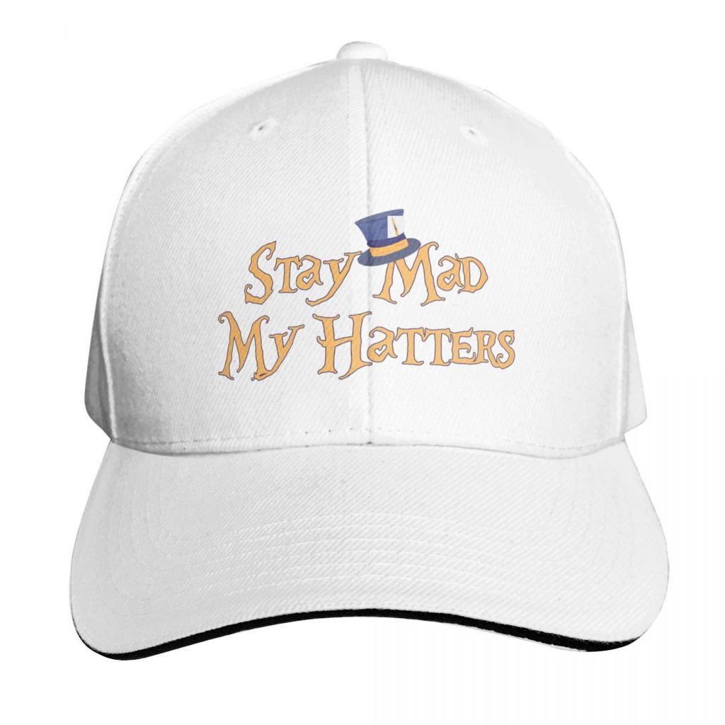 Stay mad my hatters Baseball Cap New Hat Winter hat fun hats Thermal Visor Womens Unisexs