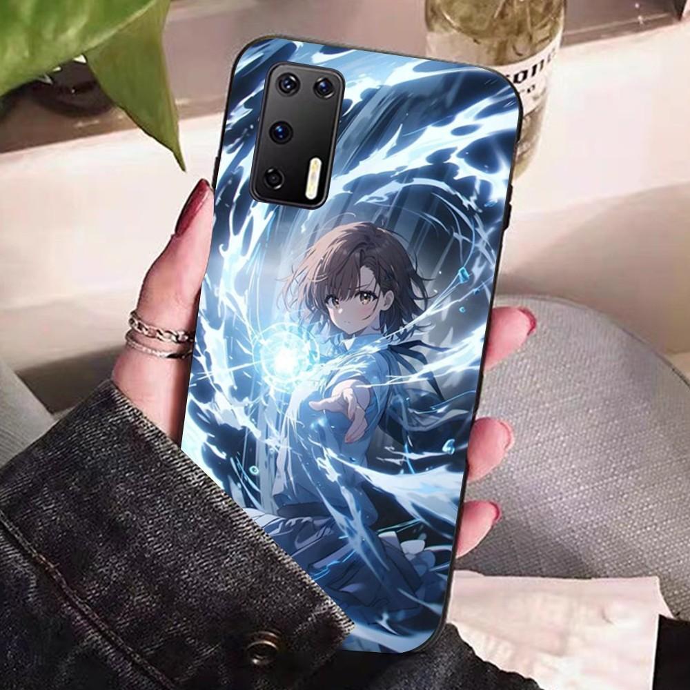 Anime M-Misaka Mikoto Cute Phone Case For Huawei P 8 9 10 20 30 40 50 Pro Lite Psmart Honor 10 Lite 70 Mate 20lite