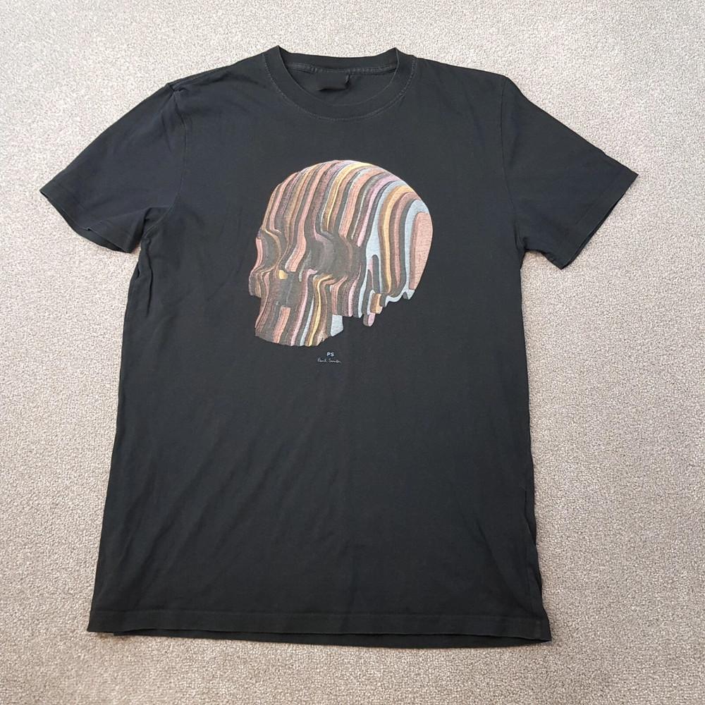 Paul Smith Skull Reprinted Print Casuals T Shirt Full Size S-5XL Unisex T-Shirt S