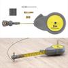 Linear Measurement Compass Geometry Tool Measuring Special Tape Measure Architectural Drawing Compass Straight and Curved