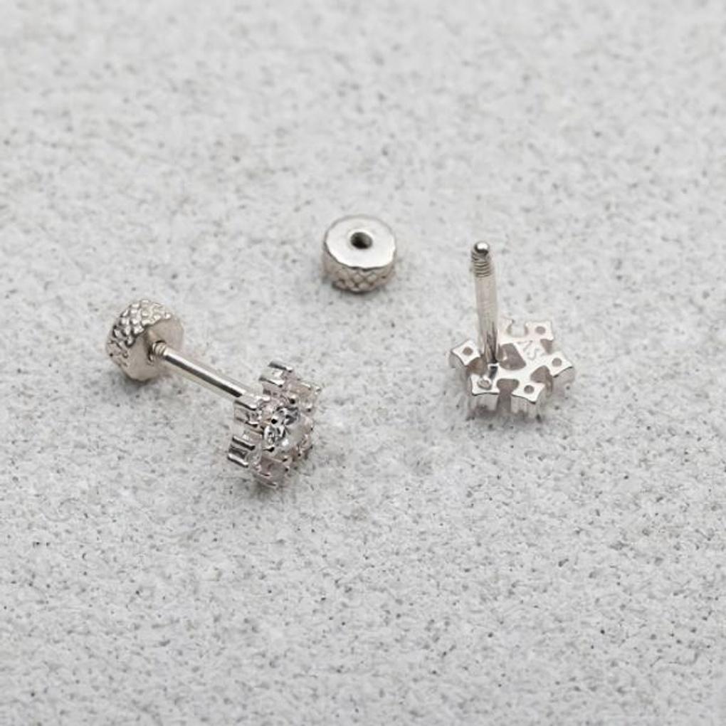 Women's Daily Accessory Sari Snowflake Piercing