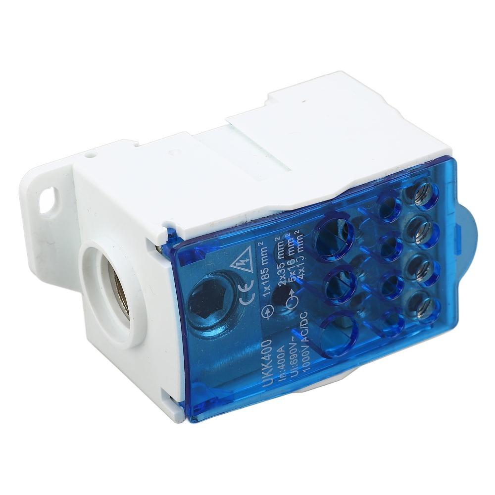 690V DIN Rail Distribution Box 400A Main Line Junction Box High Voltage Applications